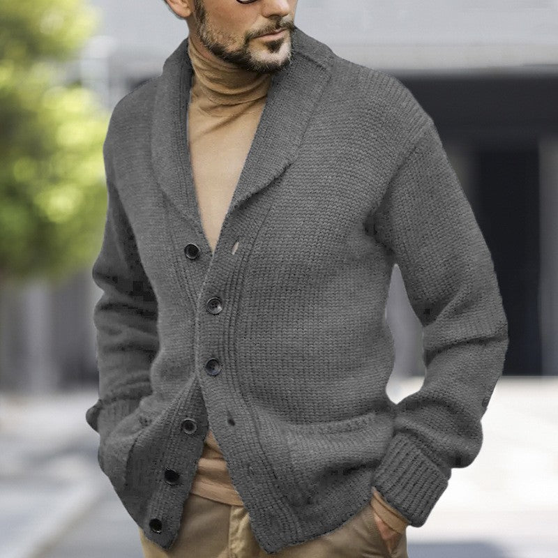 Cardigan en tricot confortable pour hommes Chic und Stil