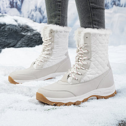 Bottes d'hiver pour femmes avec doublure isolée et semelle antidérapante Chic und Stil