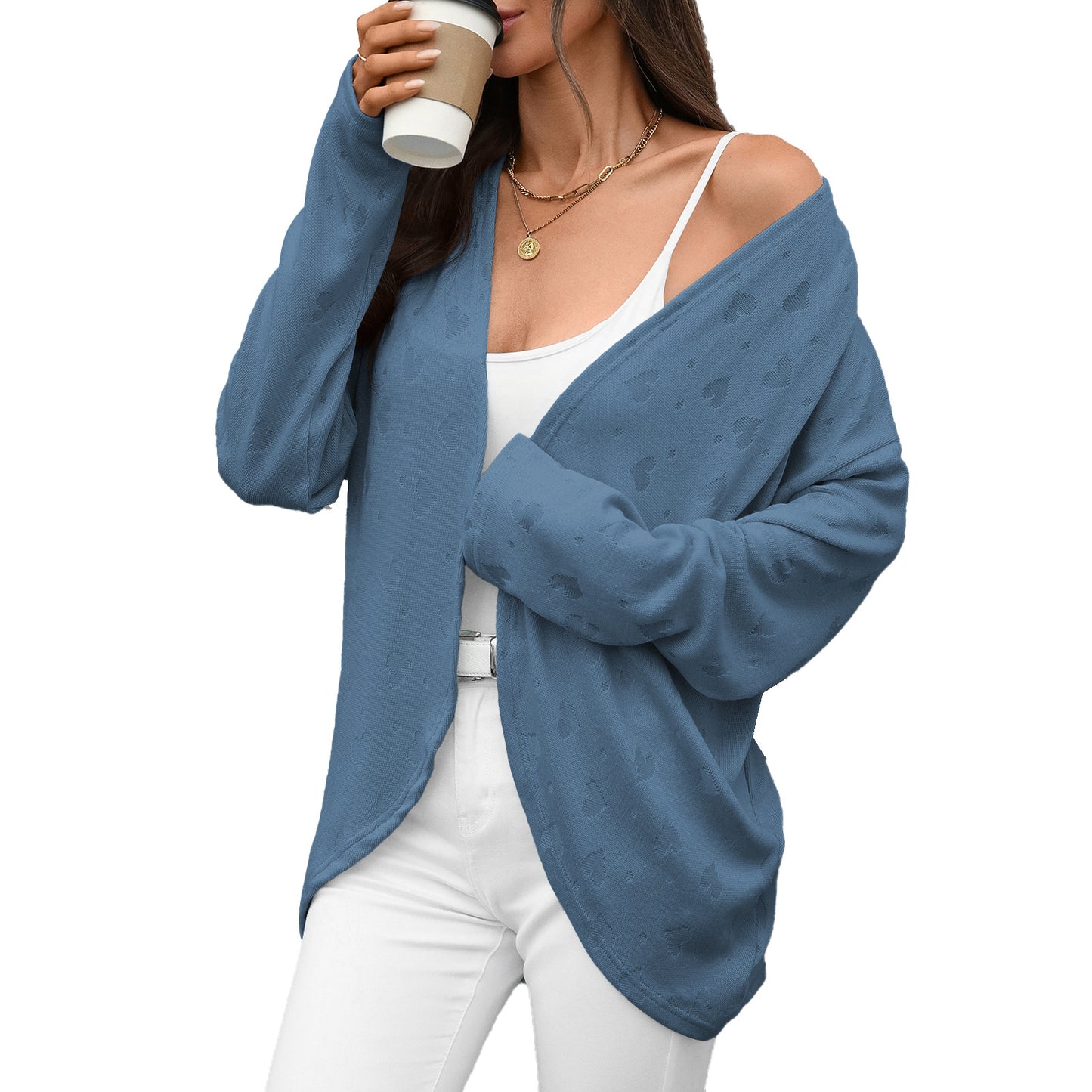 Dames Pullover surdimensionné Chic und Stil