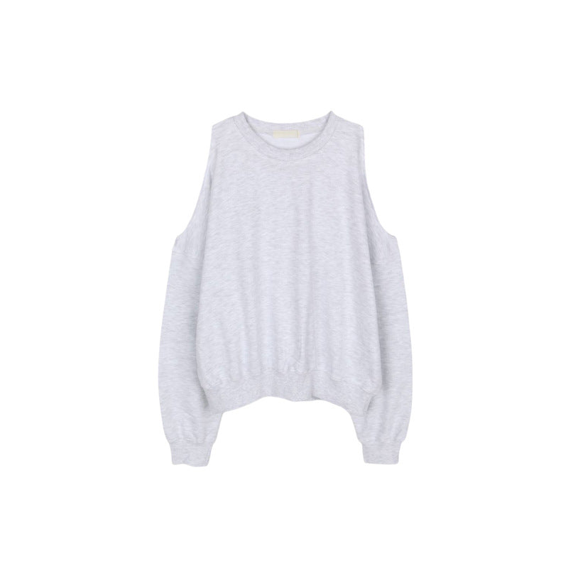 Pull décontracté à découpe pour femmes Chic & Stil