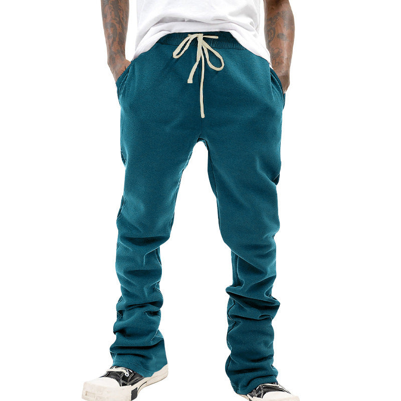 Comfortable sweatpants for men with elastic waistband and side pockets Chic and Style