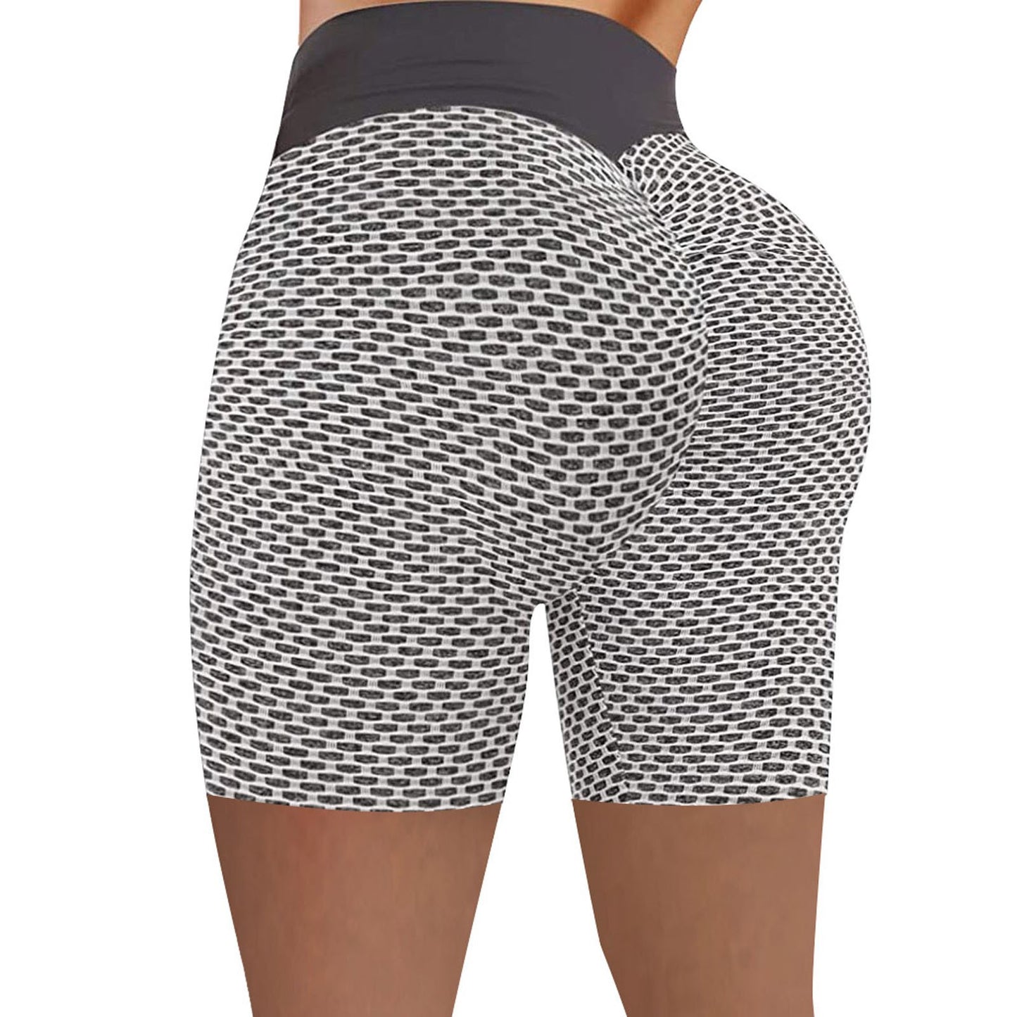 Shorts de compression sportive pour femmes avec taille haute et matériau respirant Chic und Stil