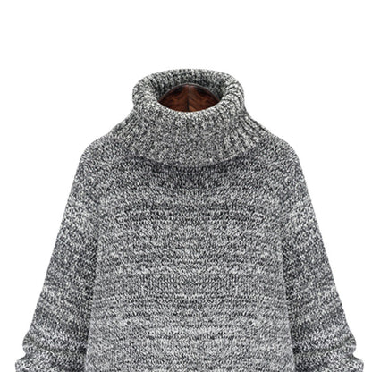 Robe tricot femme avec col haut et coupe décontractée Chic und Stil