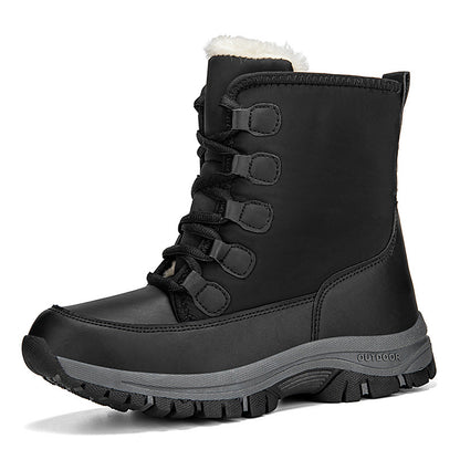Bottes d'hiver pour femmes avec semelle antidérapante et doublure isolante Chic und Stil