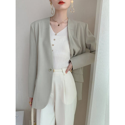 Blazer professionnel ajusté pour femmes Chic und Stil
