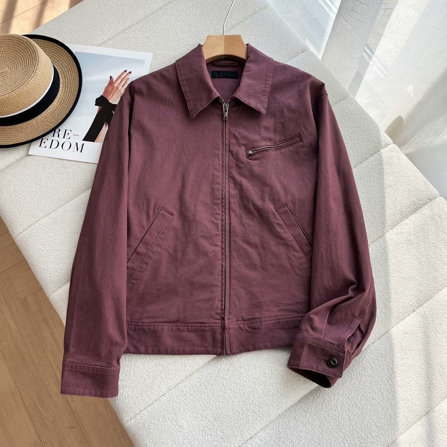 Veste de transition élégante pour femmes avec poches zippées pratiques Chic & Stil