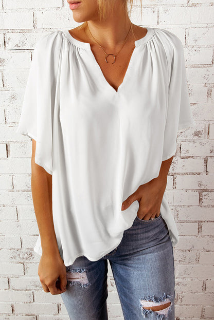 Blouse en Chiffon Élégante pour Femmes Chic und Stil