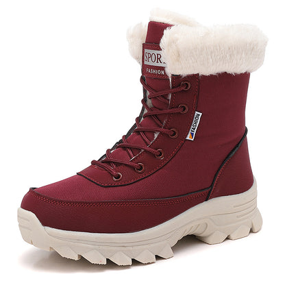 Bottes d'extérieur d'hiver pour femmes avec doublure isolante thermique et semelle antidérapante Chic und Stil