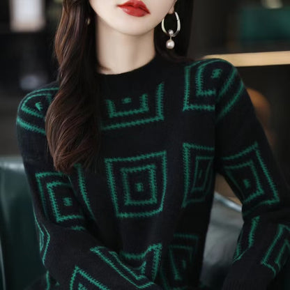Pull à motifs pour femmes Chic und Stil