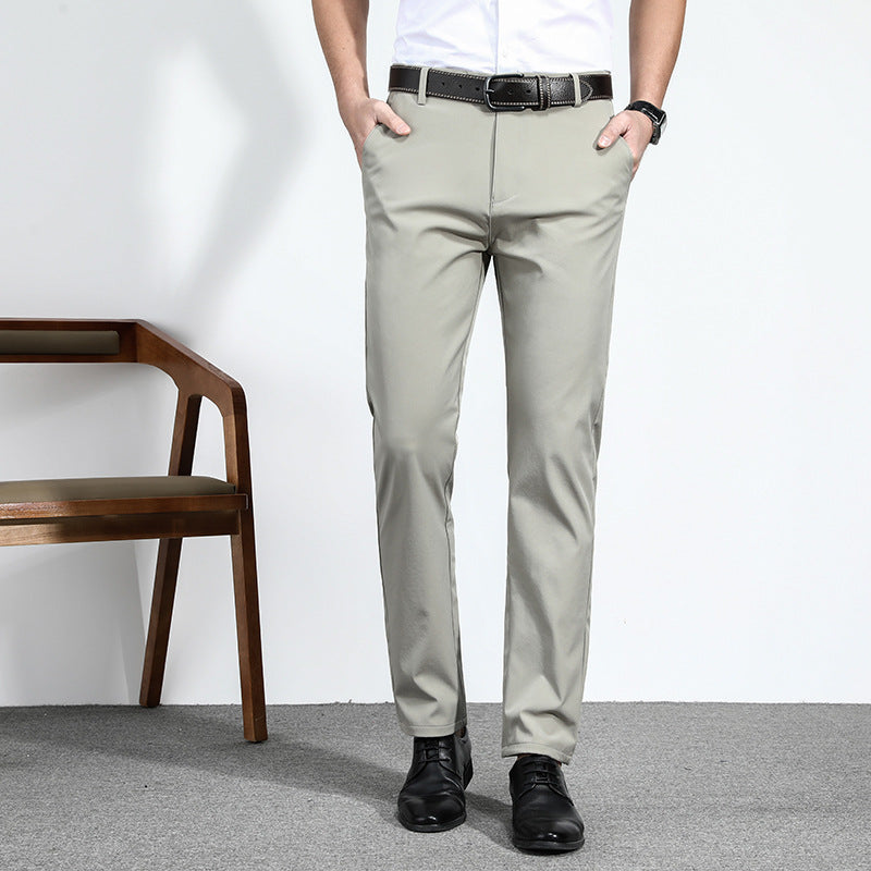 Elegant pants for men with a slim fit and stretchy material Chic and Style