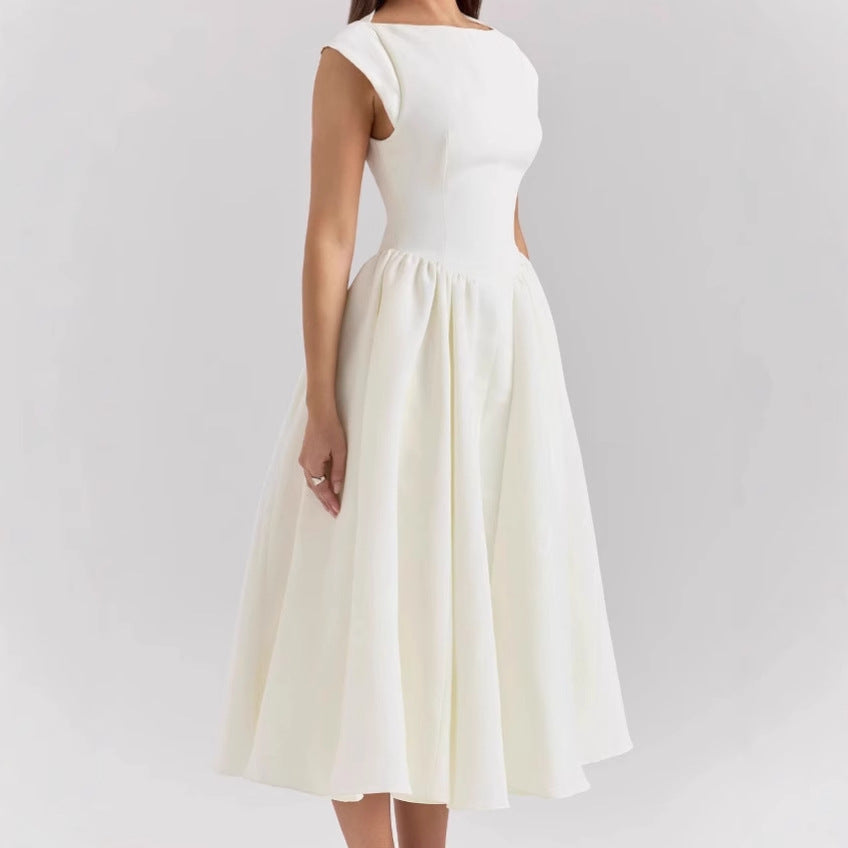 Dames Robe de bal élégante avec jupe en tulle et fermeture éclair au dos Chic und Stil