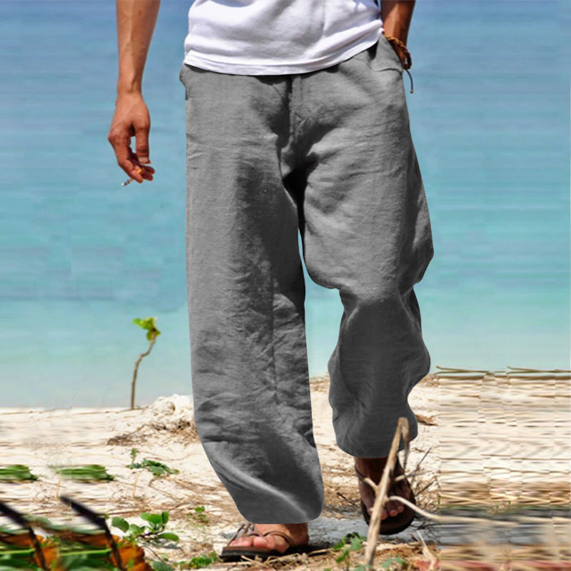 Comfortable casual pants for men with adjustable waist Chic and Style