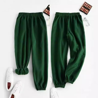 Casual pants for women with elastic waistband and side pockets Chic and Style