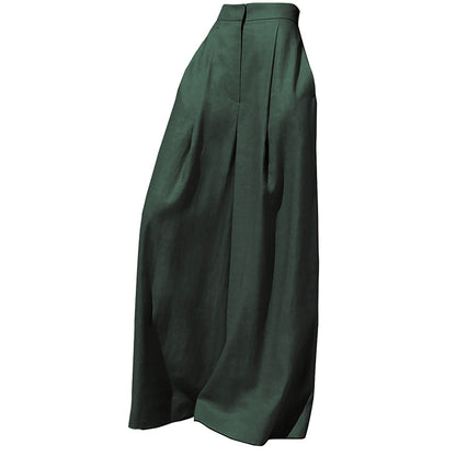 Pantalons larges taille haute pour femmes Chic und Stil 1750846761