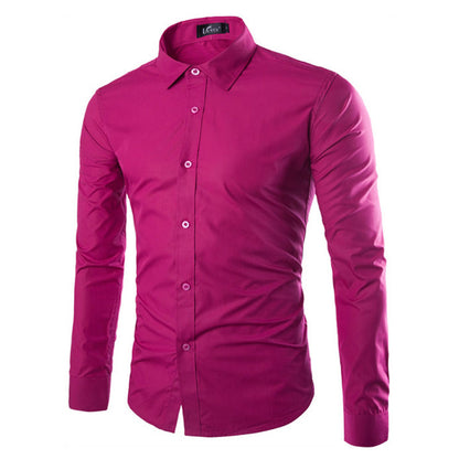 Chemise élégante à manches longues pour hommes Chic und Stil