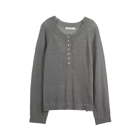 Pull décontracté pour femmes avec détails de boutons Chic und Stil
