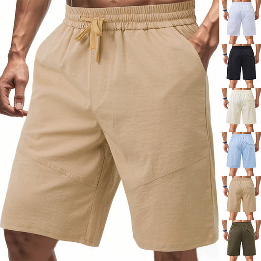Shorts de loisirs confortables pour hommes avec taille élastique et poches latérales pratiques Chic und Stil