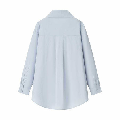 Damen weite High-Waist Stoffhose mit elastischem Bund Chic und Stil