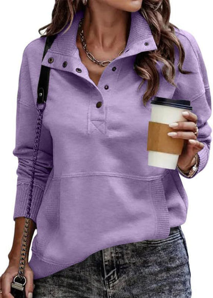 Damen pull sportif urbain Chic und Stil