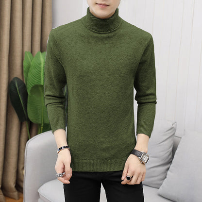 Men’s Merino Wool Turtleneck Sweater, Elegant & Comfortable | Chic und Stil