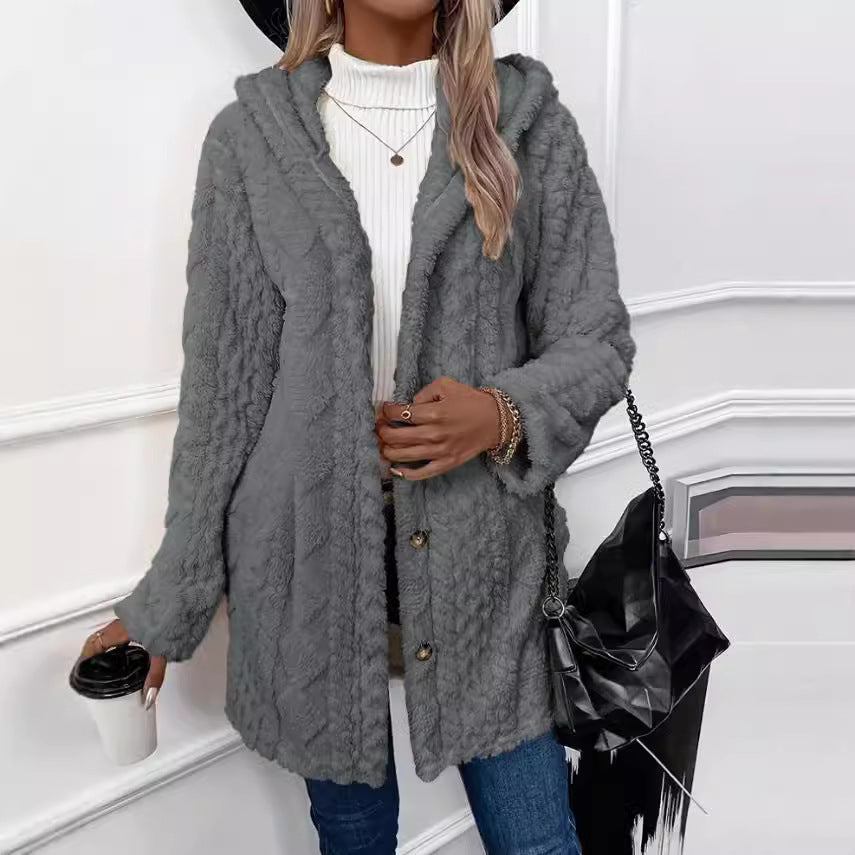 Ladies Chic and Style Cozy Sheepskin Jacket