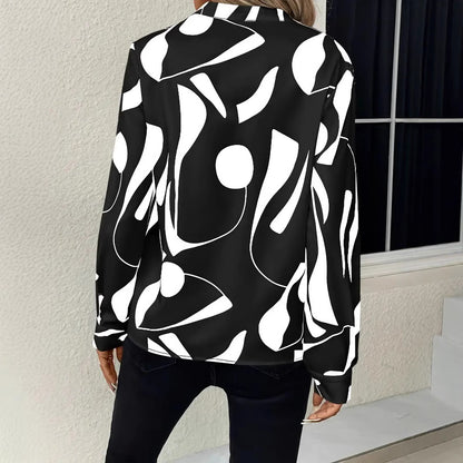 Blouse haute couture pour femmes avec motif moderne Chic und Stil