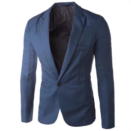 Blazer élégant pour hommes avec coupe slim et accents fins Chic und Stil