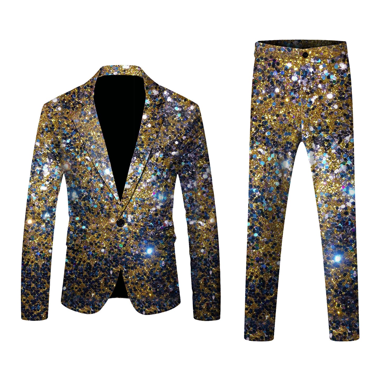Costume en sequins glamour pour hommes Chic und Stil