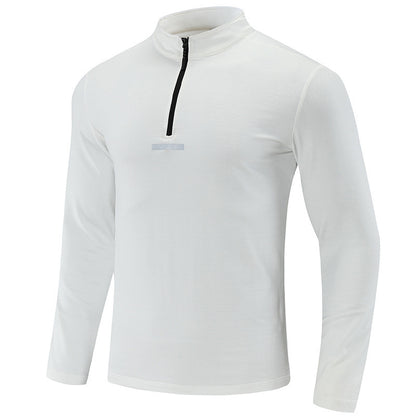 Pull-over fonctionnel pour femmes avec col montant et demi-fermeture éclair Chic und Stil