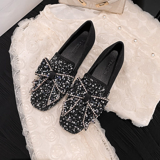 Chic and Style | Luciana Beautiful Sparkling Rhinestone Shoes 