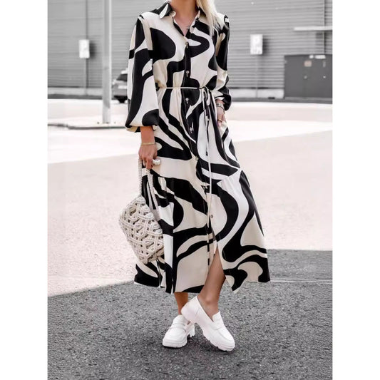 Femme Chemisier à manches longues Robe Chic und Stil