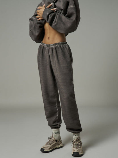 Women Comfortable and Trendy Sweatpants with Elastic Waist Chic and Style