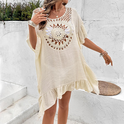 Robe de plage en crochet boho chic pour femmes Chic und Stil