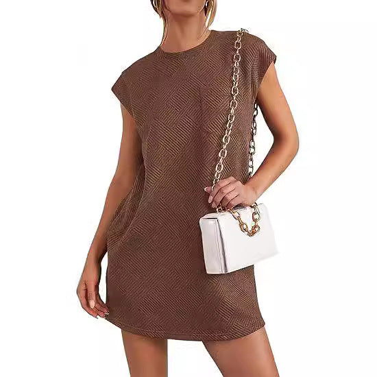 Robe de loisirs pour femmes avec un motif graphique moderne Chic und Stil