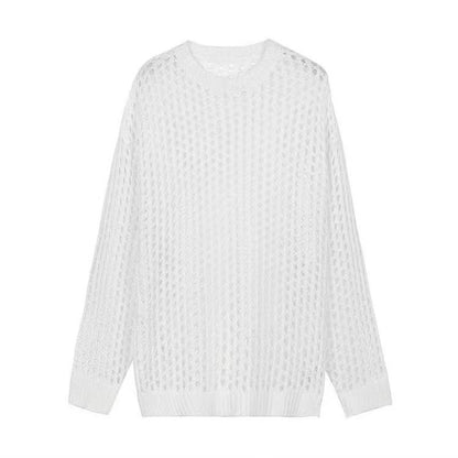 Pull en tricot léger pour femmes avec une structure en maille tendance Chic und Stil