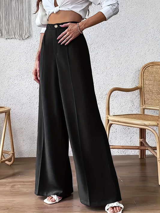 Women High-waisted Elegant and Loose Pants Chic and Style