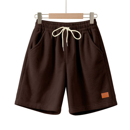 Pantalons de loisirs décontractés pour hommes avec taille élastique et poches latérales pratiques Chic und Stil
