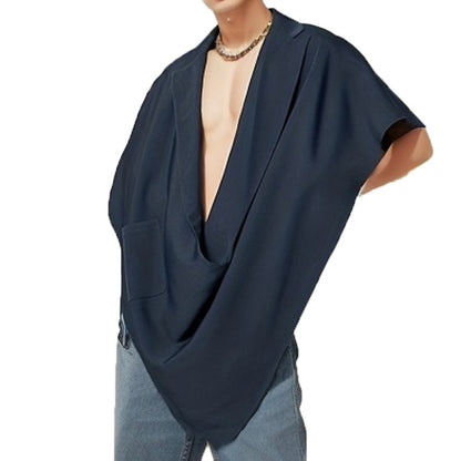 Dames Élégante Veste Oversize avec Design de Poche Pratique Chic und Stil