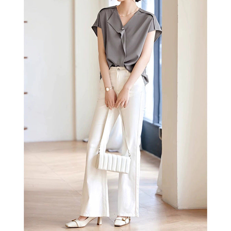 Blouse élégante ample pour femme Chic und Stil