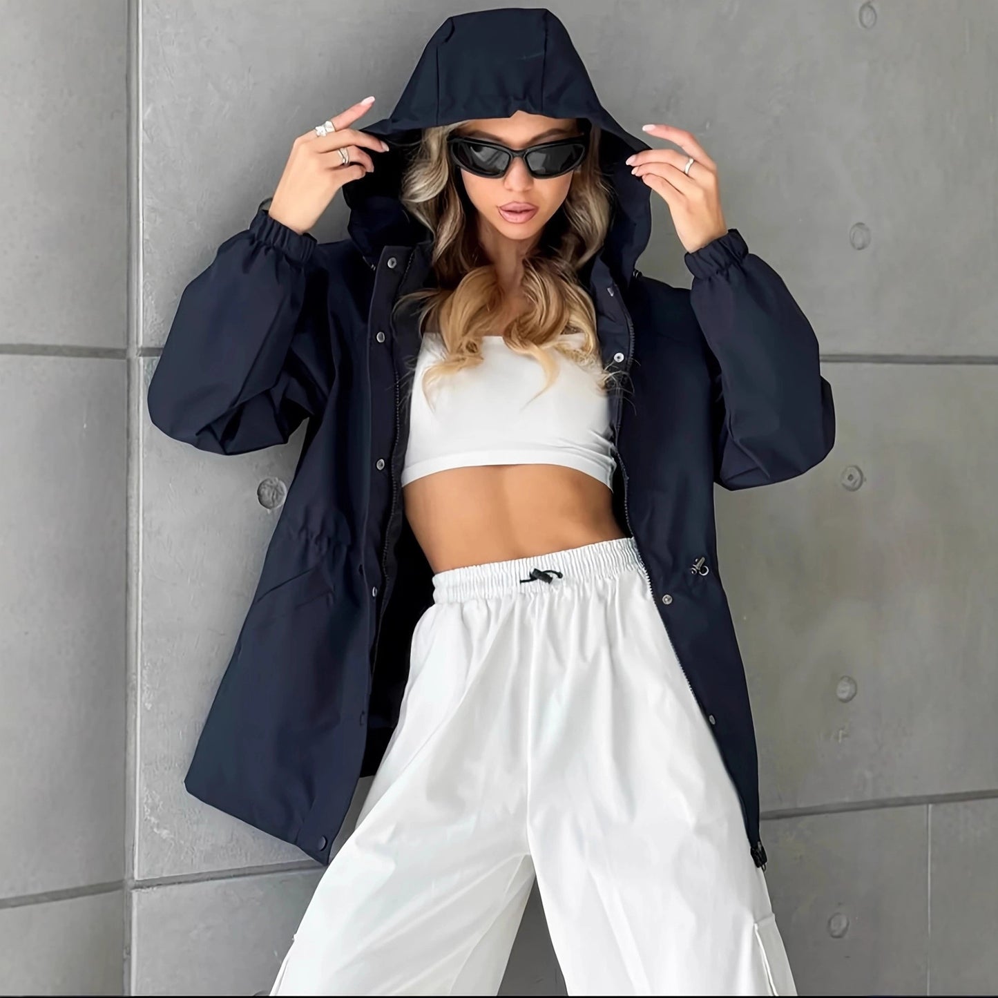 Dames imperméable Chic und Stil