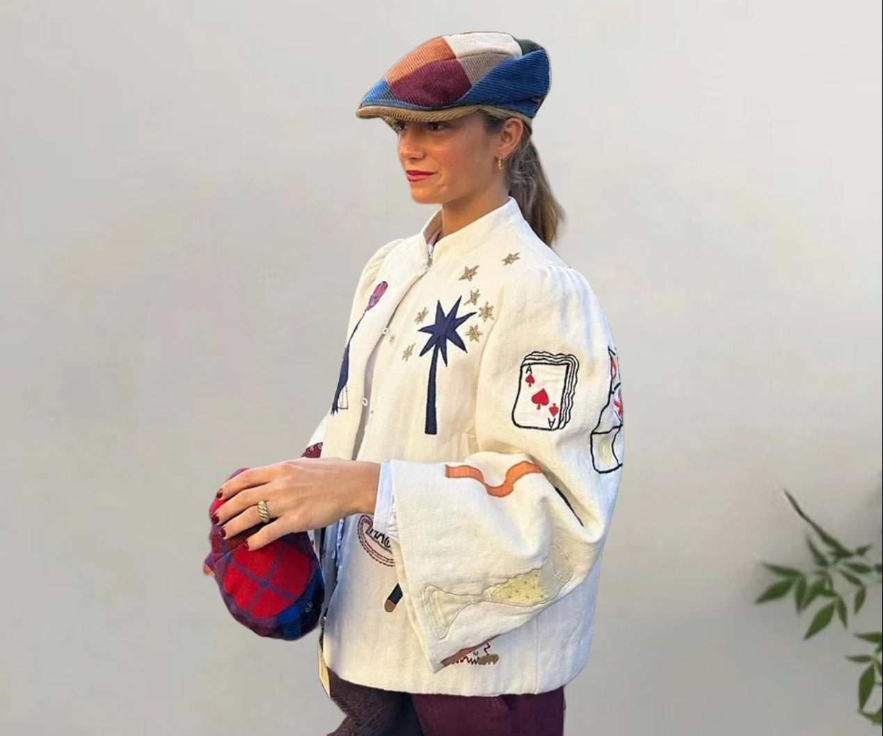 Dame Blazer Oversize Moderne Chic und Stil