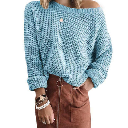 Pull en tricot pour femmes dans un style oversize décontracté avec un design sans manches Chic und Stil