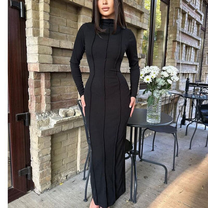 Robe midi féminine ajustée Chic und Stil