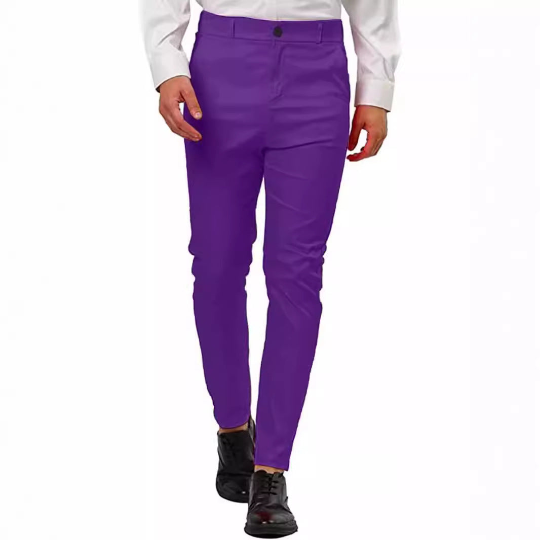 Chic and Style Modern Design Slim-Fit Elegant Pants for Men