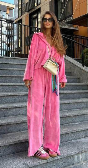 Dames Costume de détente décontracté et élégant avec coupe ample Chic und Stil