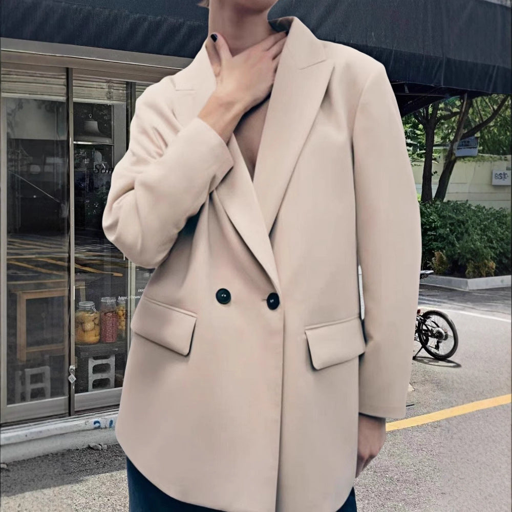 Dames Blazer oversize à la mode et élégant Chic und Stil