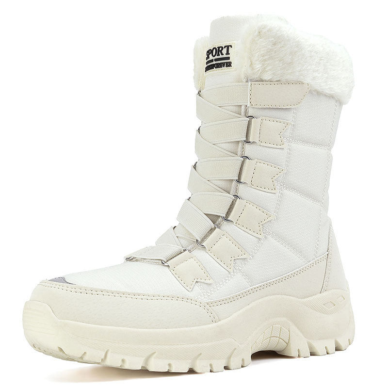 Bottes d'hiver imperméables pour femmes avec doublure isolante et semelle antidérapante Chic und Stil