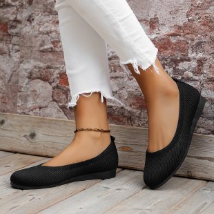Ballerines élégantes et confortables pour dames avec tige respirante Chic und Stil