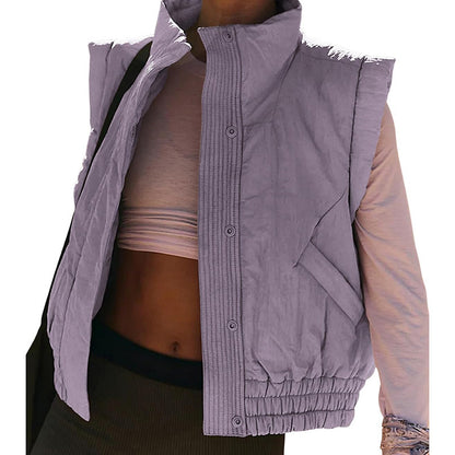 Dames Gilet matelassé léger Chic und Stil