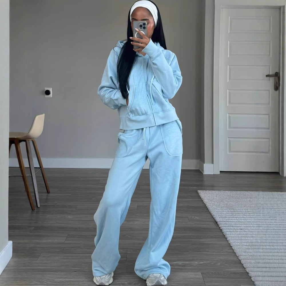 Chic and Style casual hoodie set and leisure pants for women